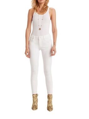 MOTHER Denim in white